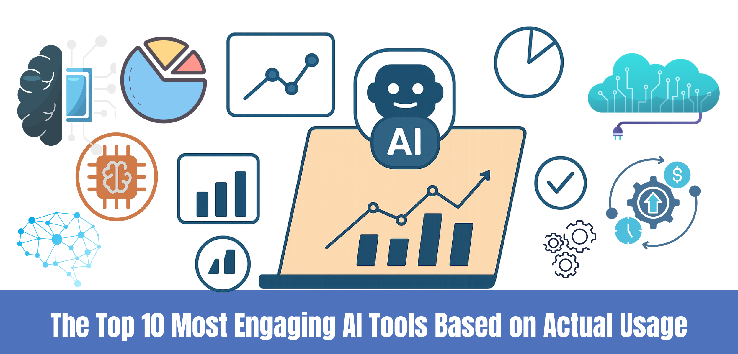 The Top 10 Most Engaging AI Tools Based on Actual Usage